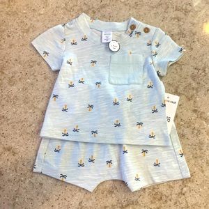 NWT Nordstrom Newborn short set